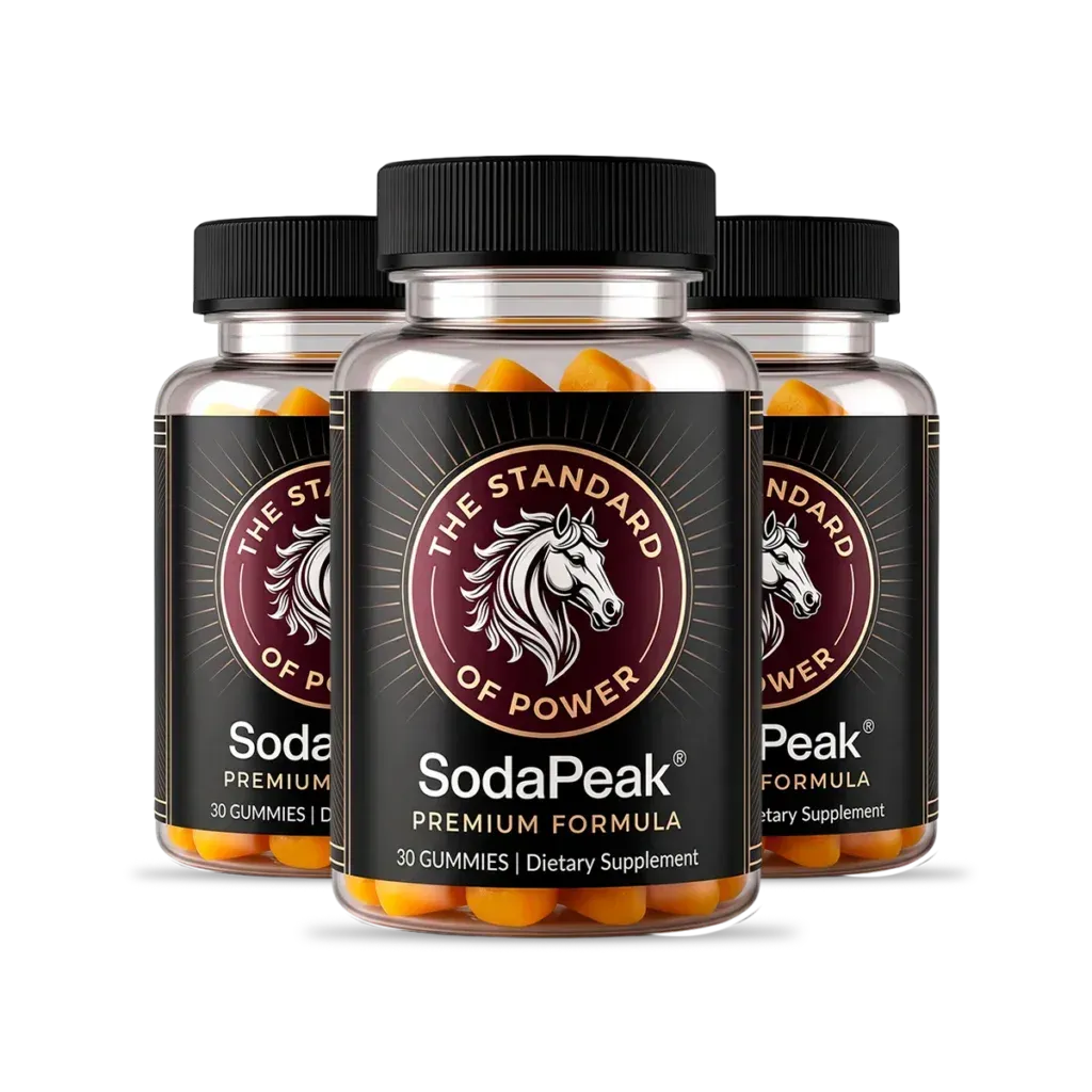 SodaPeak - 3 bottles